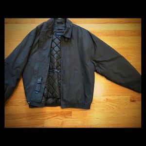 Men’s Charcoal London Fog Winter Jacket L Regular